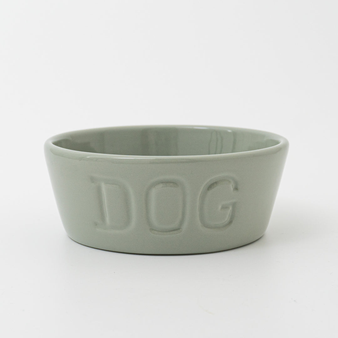 ペット用品 - BAUER POTTERY /　BAUER DOG BOWL Sサイズ　グレー