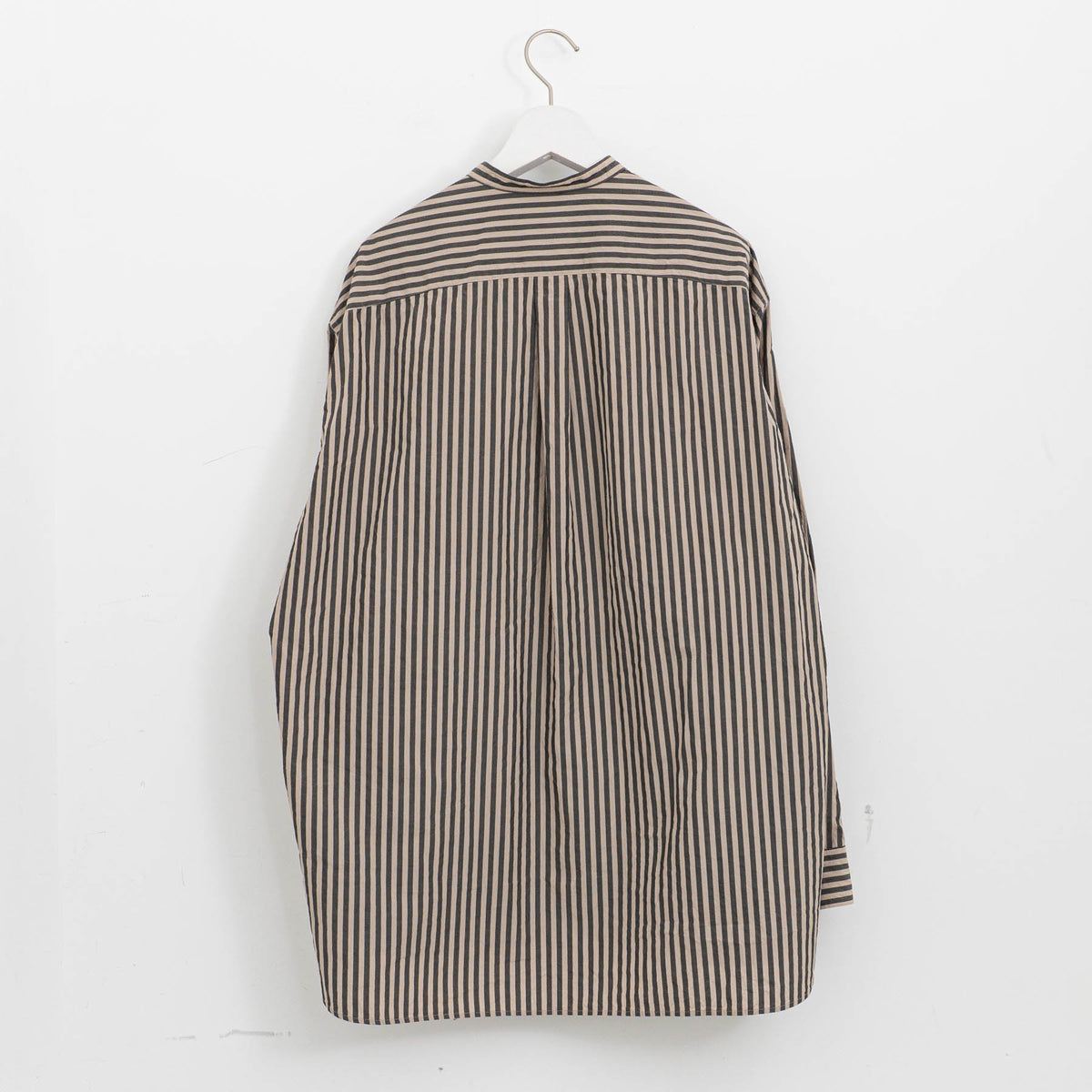 KAPTAIN SUNSHINE｜Bumpy Stripe Stand Collar Shirt KS26SSH06