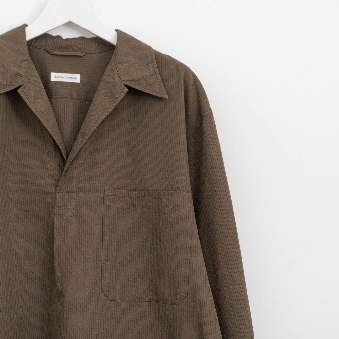 KAPTAIN SUNSHINE/　Pullover Shirt STRIPE KS26SSH10