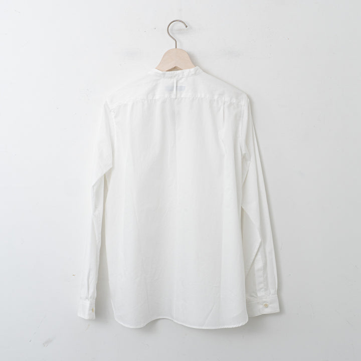 SEA SALT/　collar less shirt