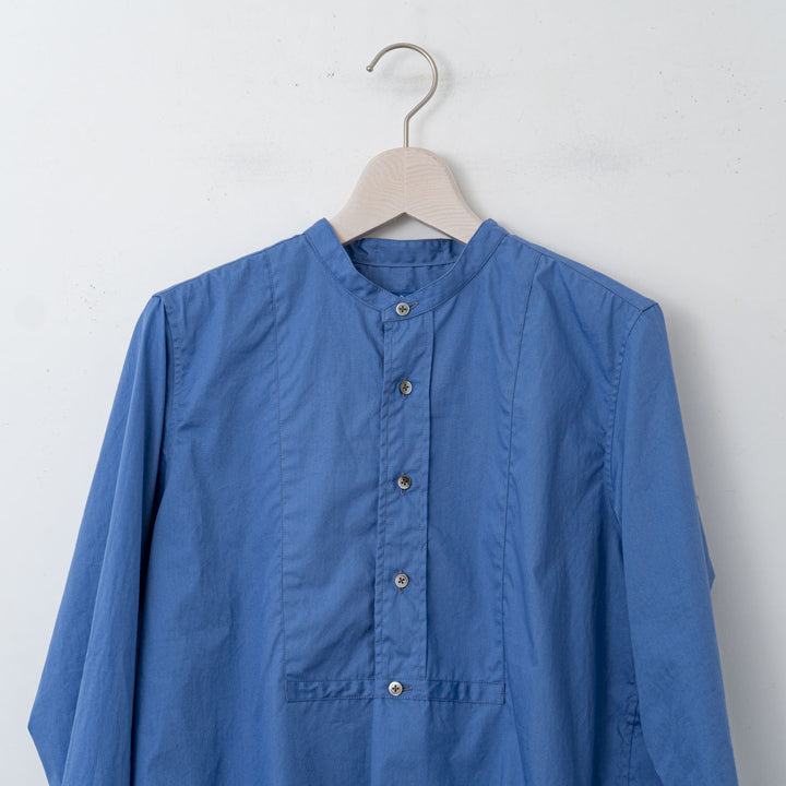 SEA SALT/　collar less shirt