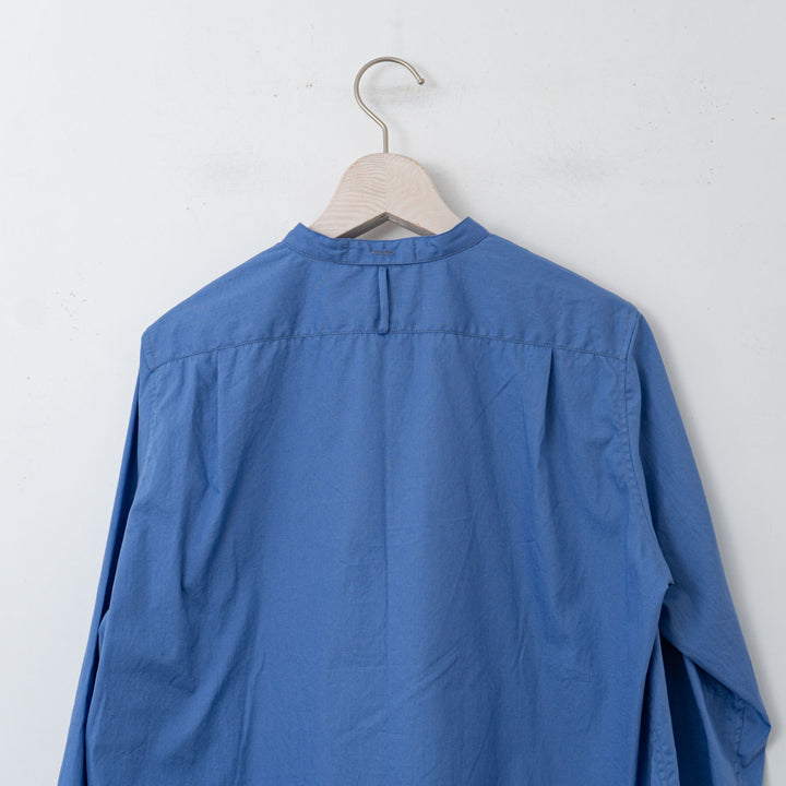 SEA SALT/　collar less shirt