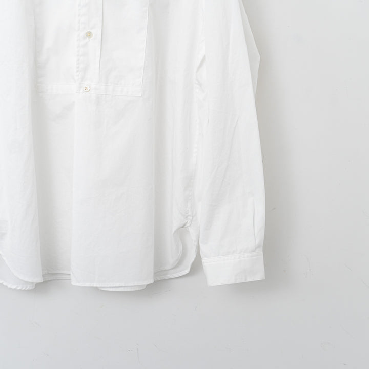 SEA SALT/　collar less shirt