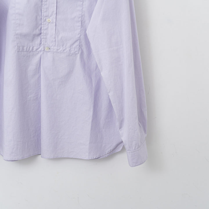 SEA SALT/　collar less shirt