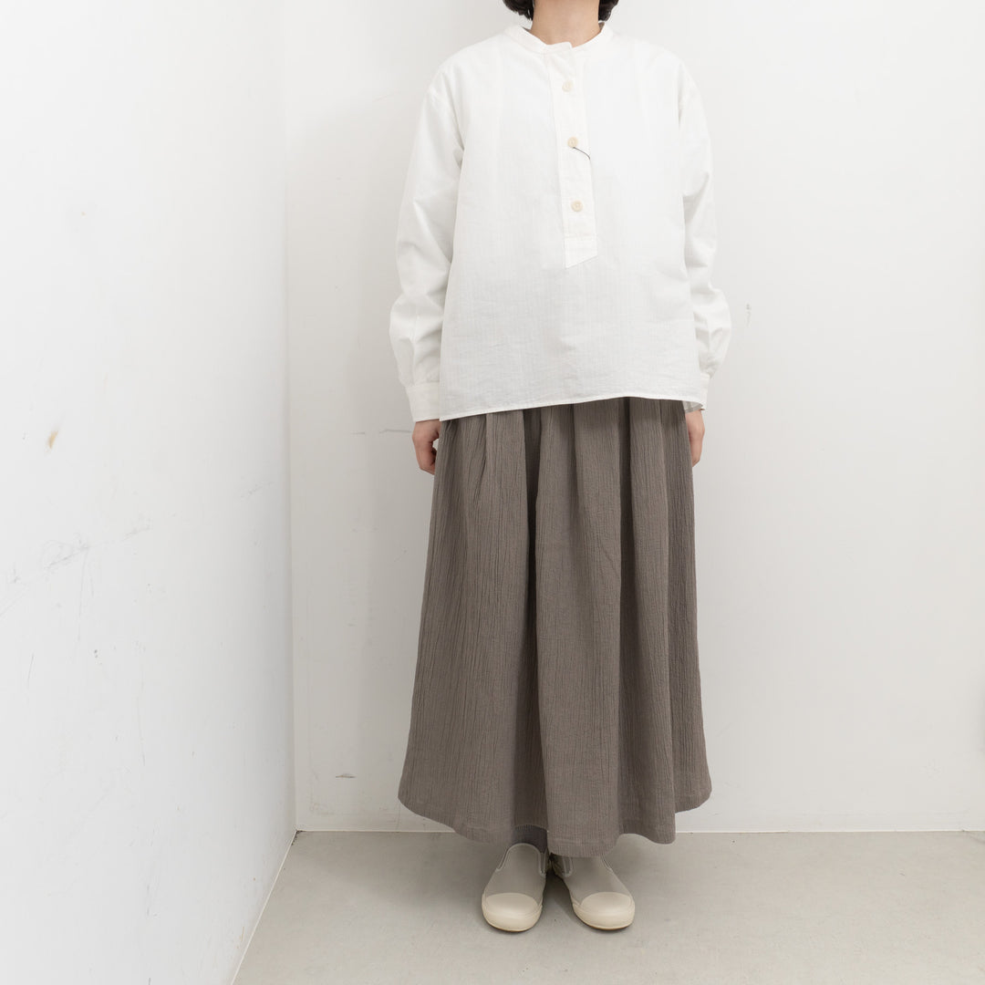 完売evam eva/　cotton skirt E261T054