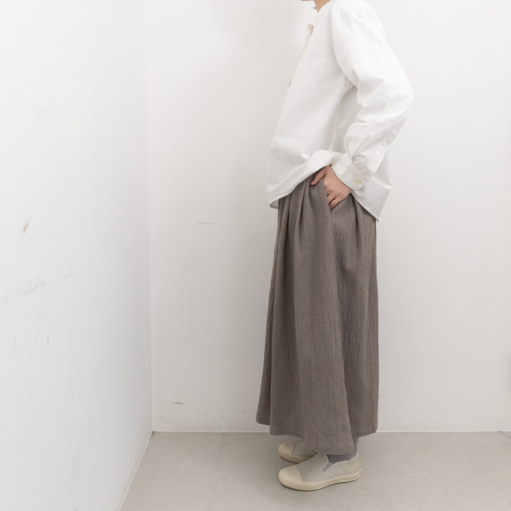 完売evam eva/　cotton skirt E261T054