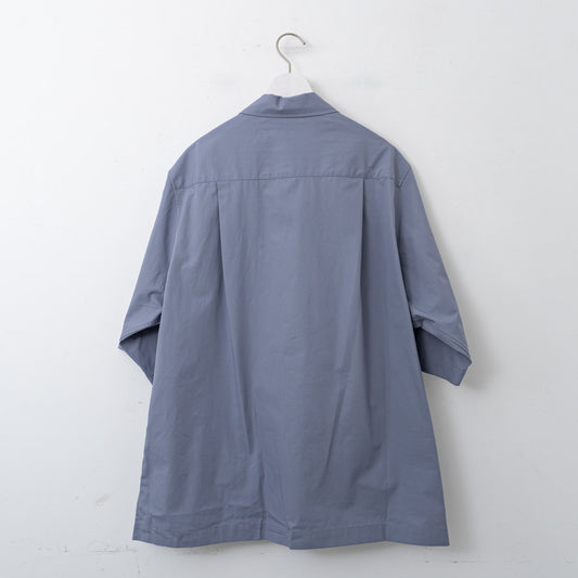 nonnotte｜MEN　Draping Half Sleeve Shirt TypeD N-25S-078
