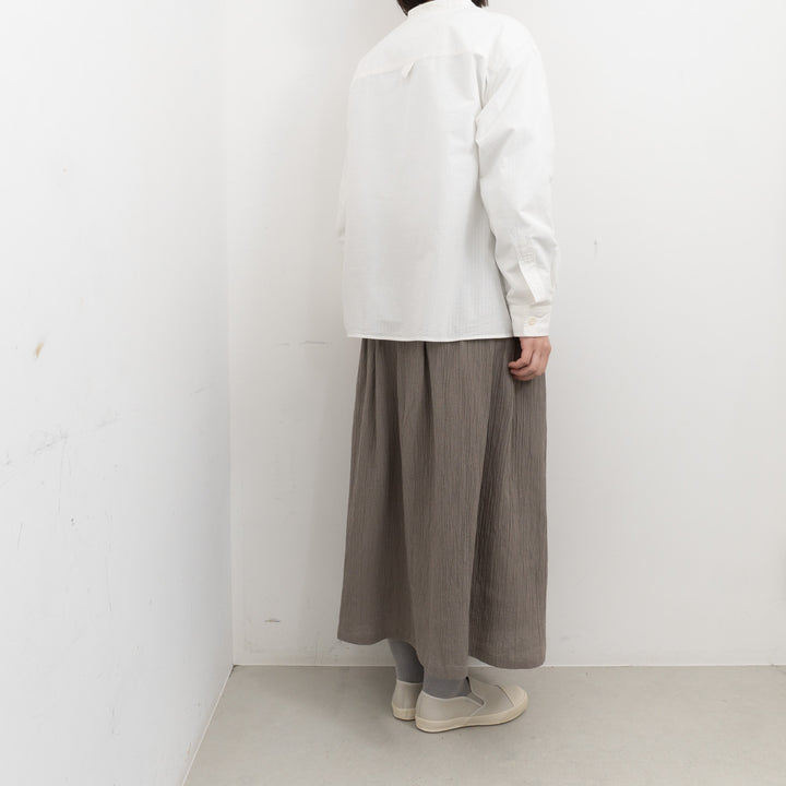完売evam eva/　cotton skirt E261T054