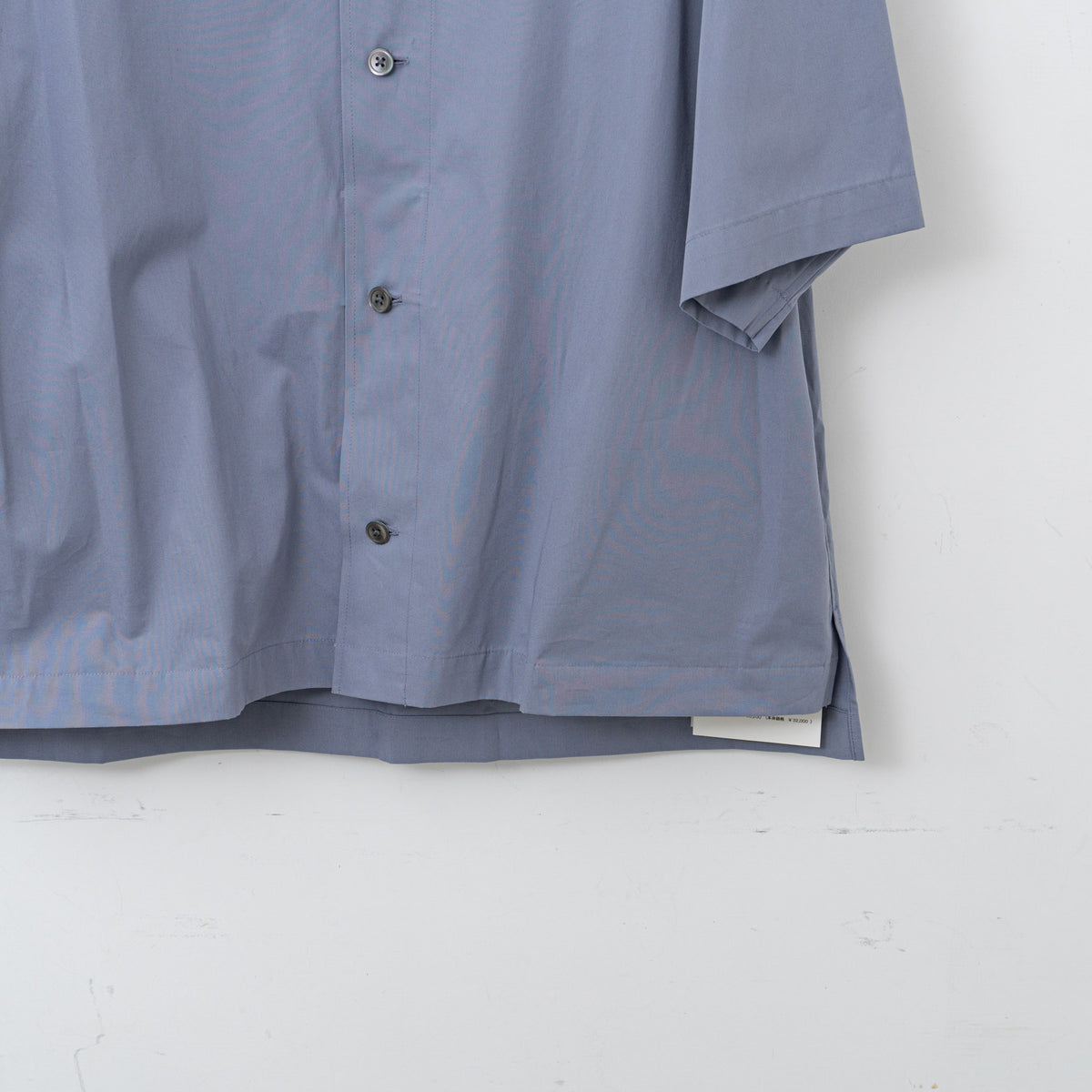 nonnotte｜MEN　Draping Half Sleeve Shirt TypeD N-25S-078