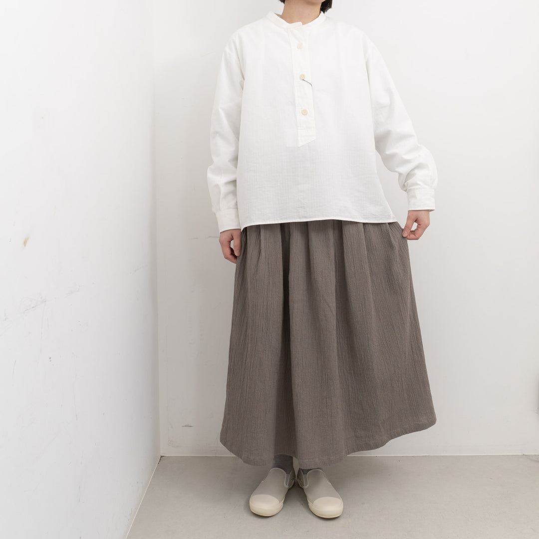 完売evam eva/　cotton skirt E261T054