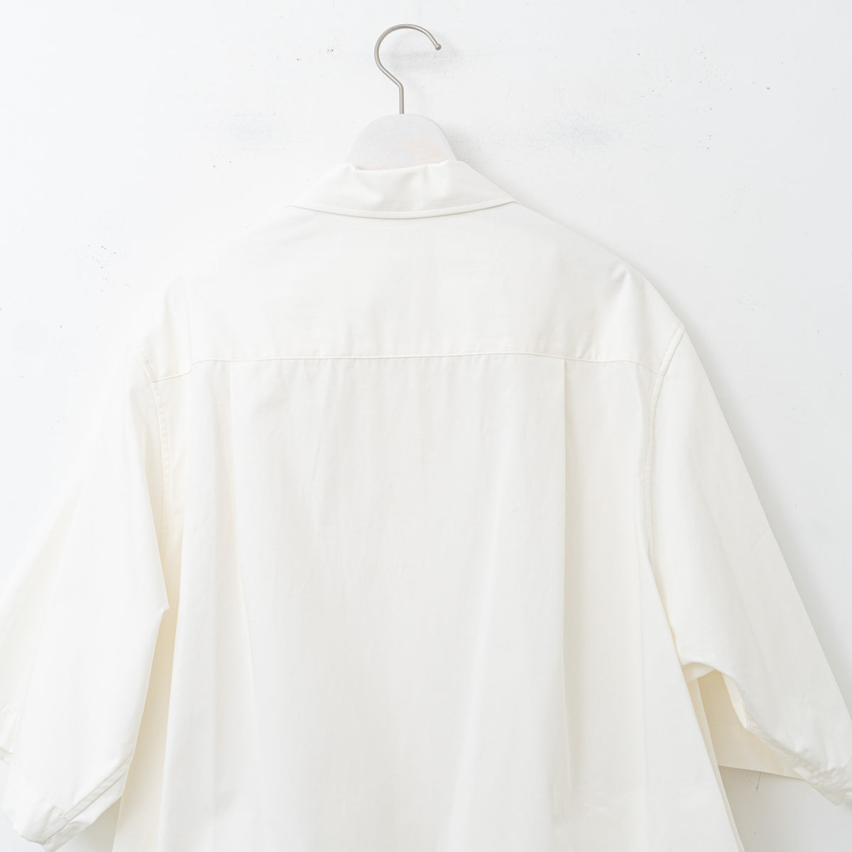 nonnotte｜MEN　Draping Half Sleeve Shirt TypeD N-25S-078
