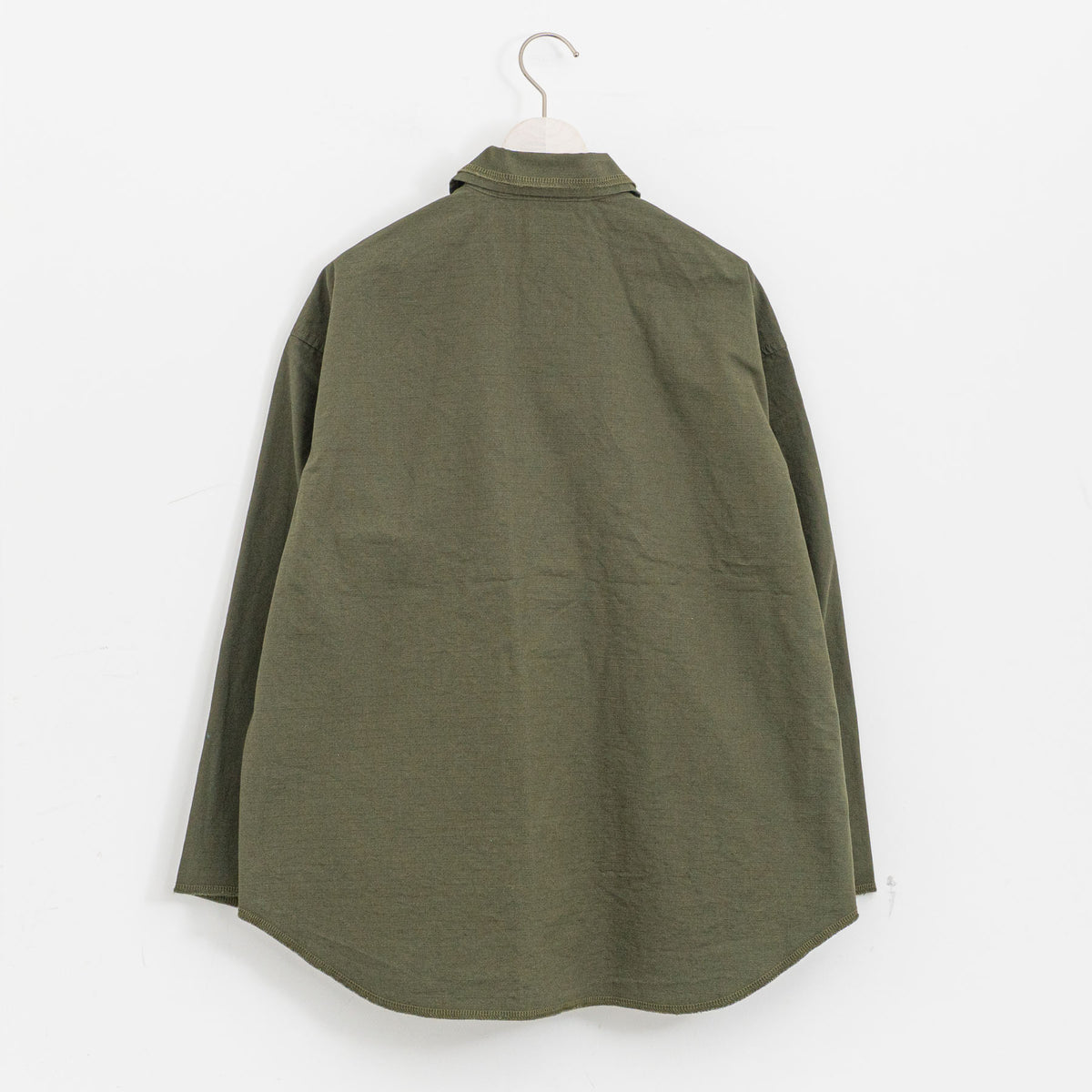 homspun｜WOMEN リップストップシャツジャケット　 261-2040