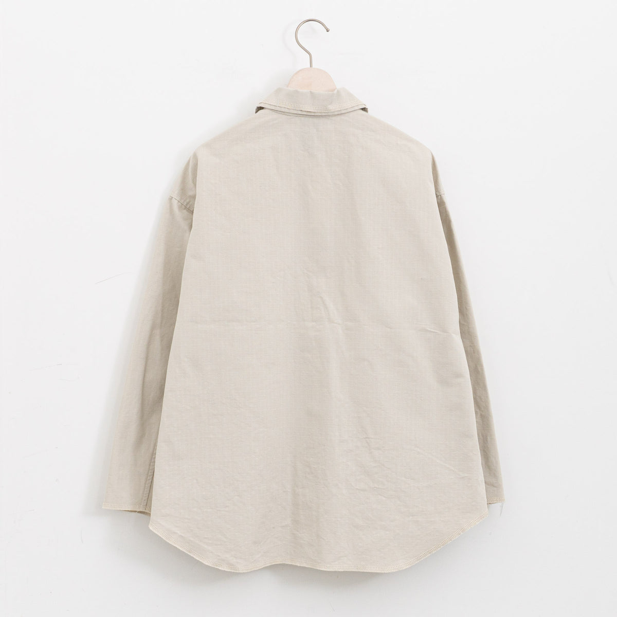 homspun｜WOMEN リップストップシャツジャケット　 261-2040