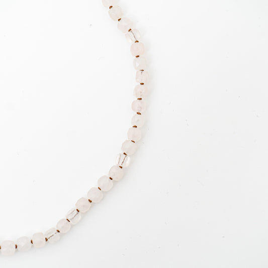 MARGARET HOWELL｜WOMEN　ROSE QUARTZ Necklace　578-4274002