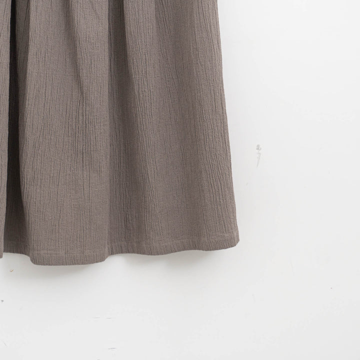 完売evam eva/　cotton skirt E261T054