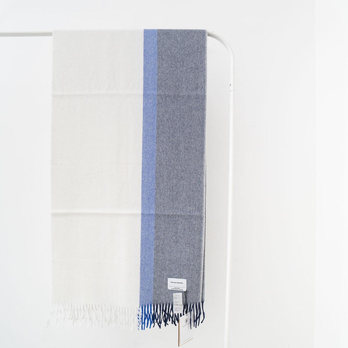 THE INOUE BROTHERS...｜Brushed Scole Stripe TIB23-AL2004ML 2023AW（ECRU x NAVY）
