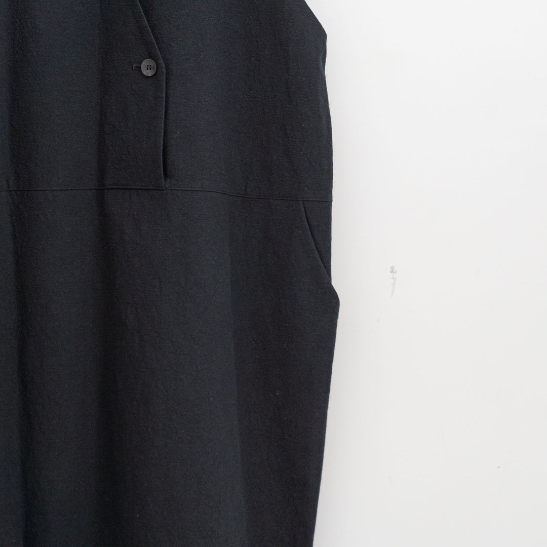 atelier naruse /WOMEN　cotton linen slab jumper skirt na-f03108