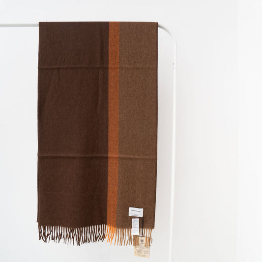 THE INOUE BROTHERS...｜Brushed Scole Stripe TIB23-AL2004ML 2023AW（BROWN x CAMEL）