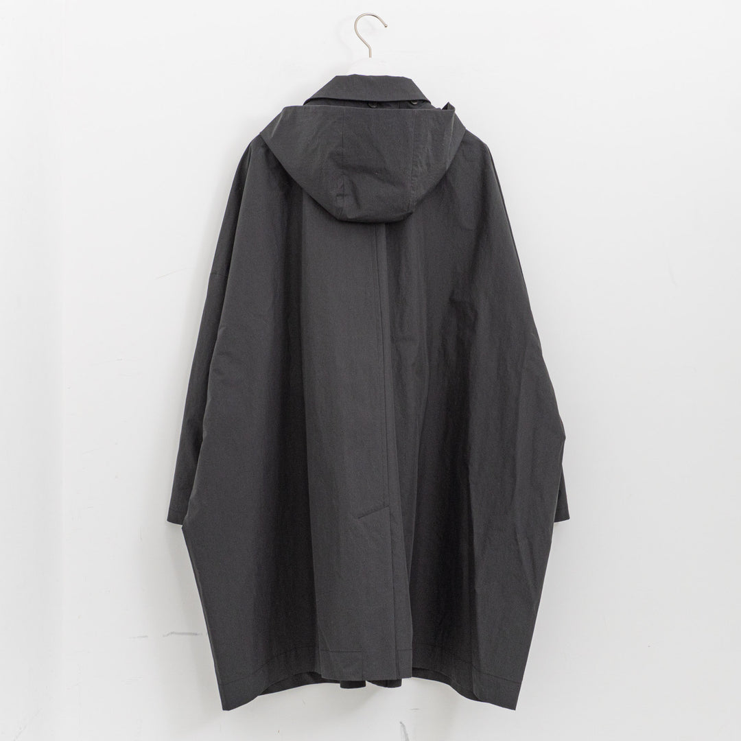 atelier naruse /WOMEN　cotton nylon taffeta hooded coat na-f04063