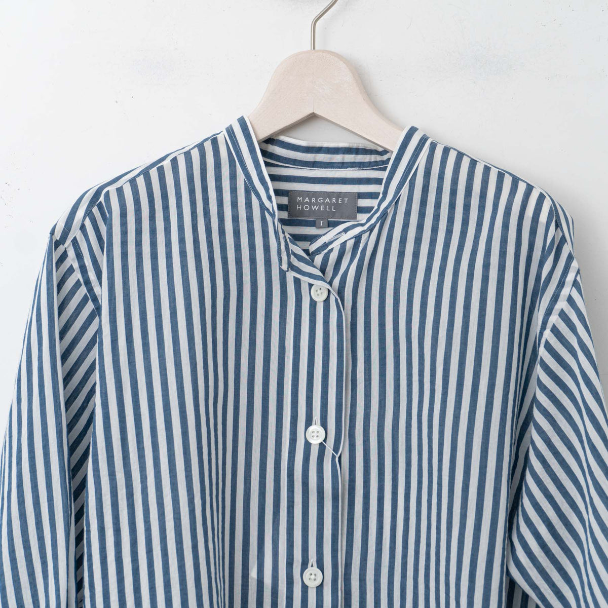 MARGARET HOWELL｜WOMEN　COTTON SILK STRIPE 5785153008-suomi
