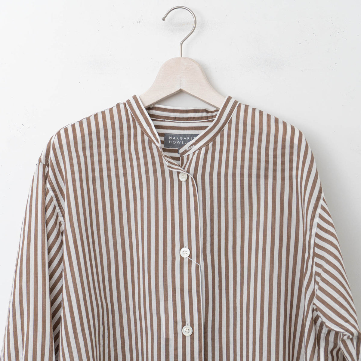MARGARET HOWELL｜WOMEN　COTTON SILK STRIPE 5785153008-suomi