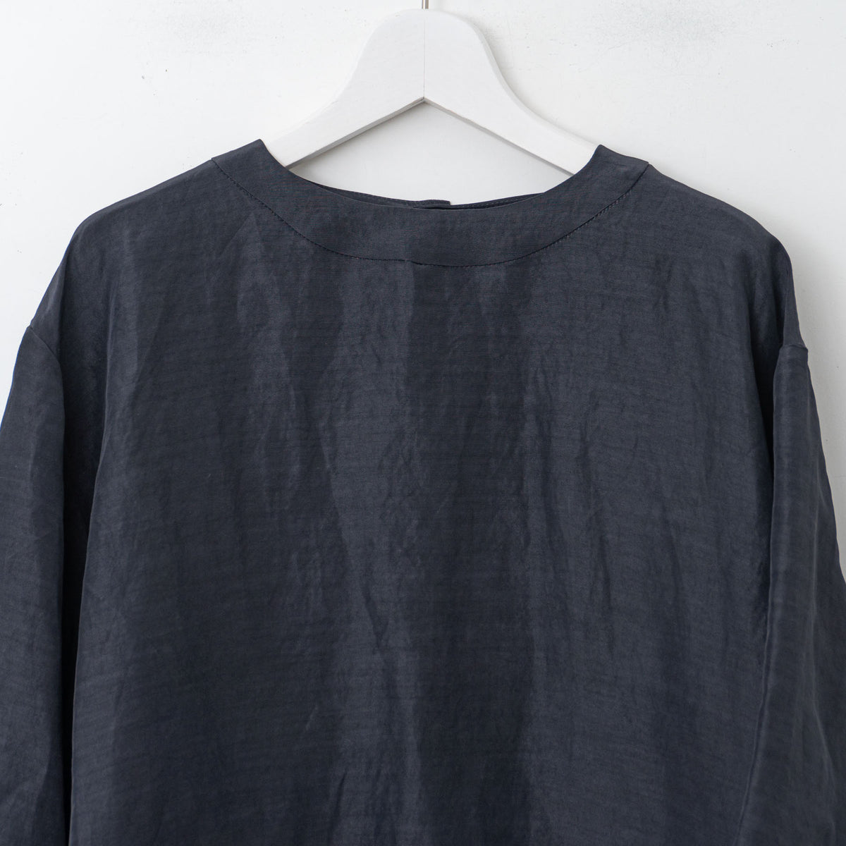 nonnotte｜MEN　Draping Half Sleeve Pullover Shirt N-25S-052