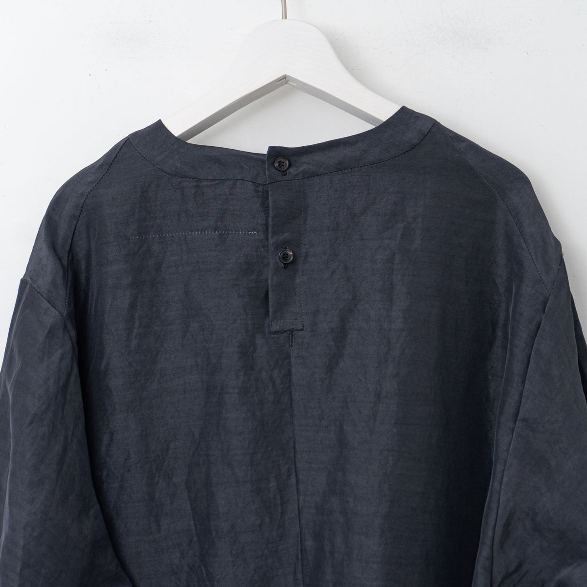 nonnotte｜MEN　Draping Half Sleeve Pullover Shirt N-25S-052