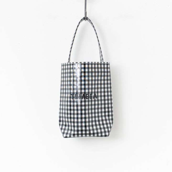 TEMBEA/　BAGUETTE TOTE MINI CLEAR col.GINGHAM/BLACK