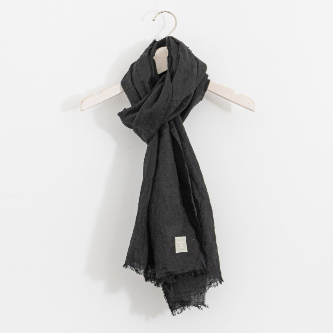 LOCALLY/　80 linen muffler 3002-1