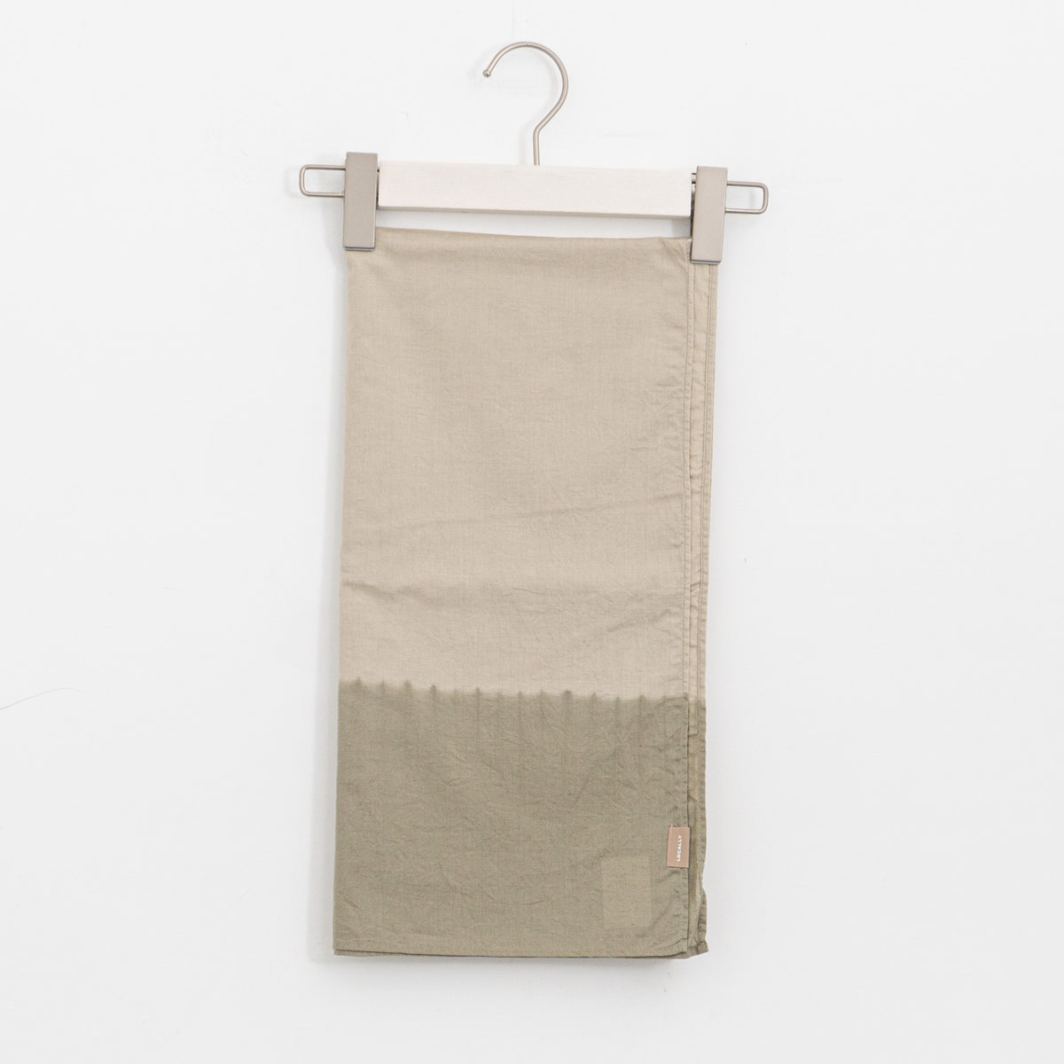 LOCALLY｜cotton/linen tie over dye scarf 02373