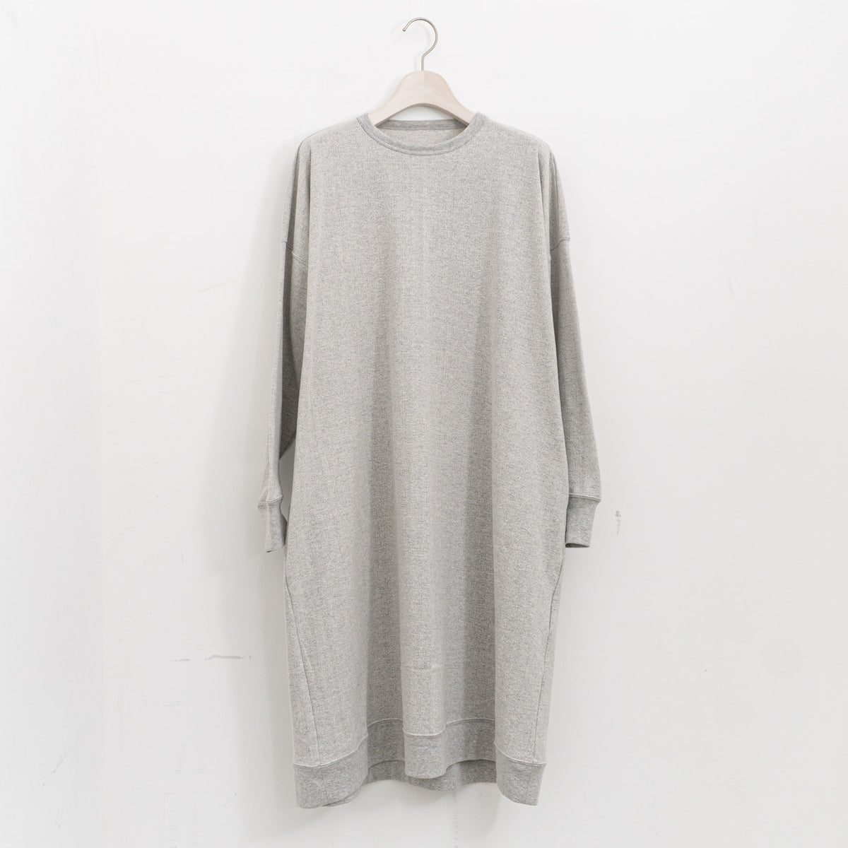 ゴーシュ｜吊ループライト天竺 ワンピース G261-T041（grey）