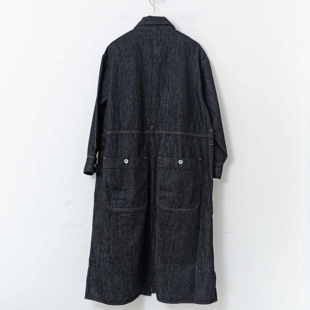 MHL.｜WOMEN　CANTON LIGHT DENIM BLACK 595-5158503 size.36-S