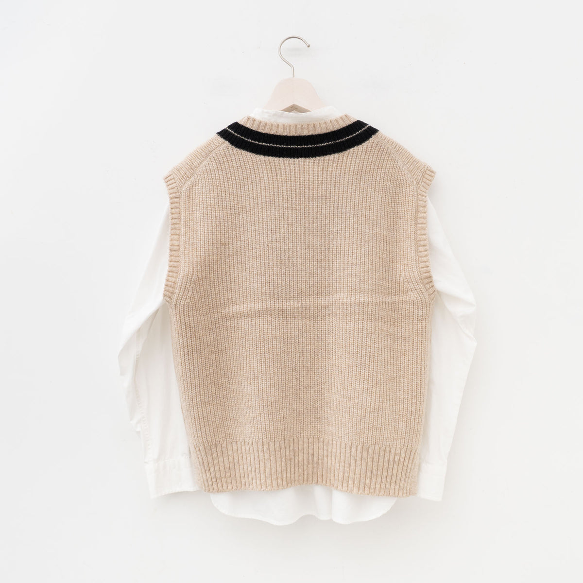 MHL.｜WOMEN　TOUGH WOOL RIB