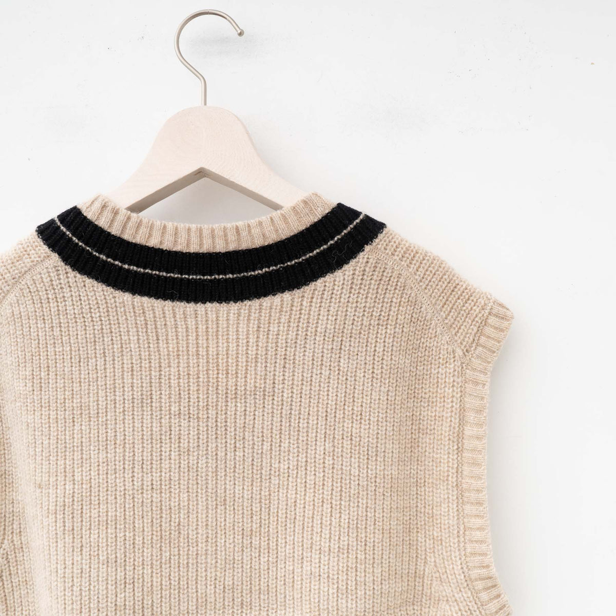 MHL.｜WOMEN　TOUGH WOOL RIB