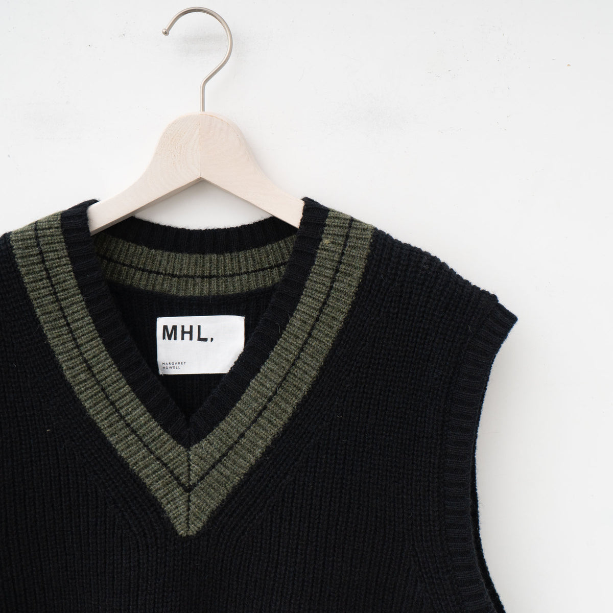MHL.｜WOMEN　TOUGH WOOL RIB