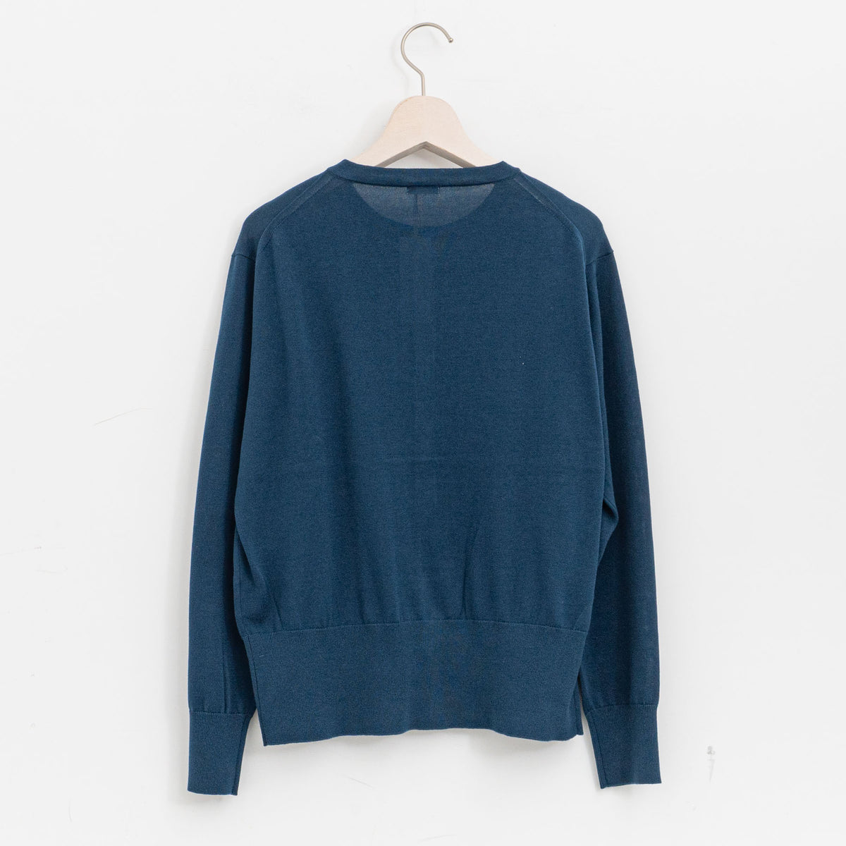 homspun｜WOMEN ソフトコンパクトヤーンクルーカーディガン 261-7841