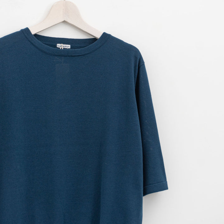 homspun/WOMEN ソフトコンパクトヤーン 半袖プルオーバー 261-7840