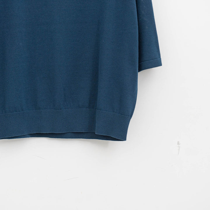 homspun/WOMEN ソフトコンパクトヤーン 半袖プルオーバー 261-7840