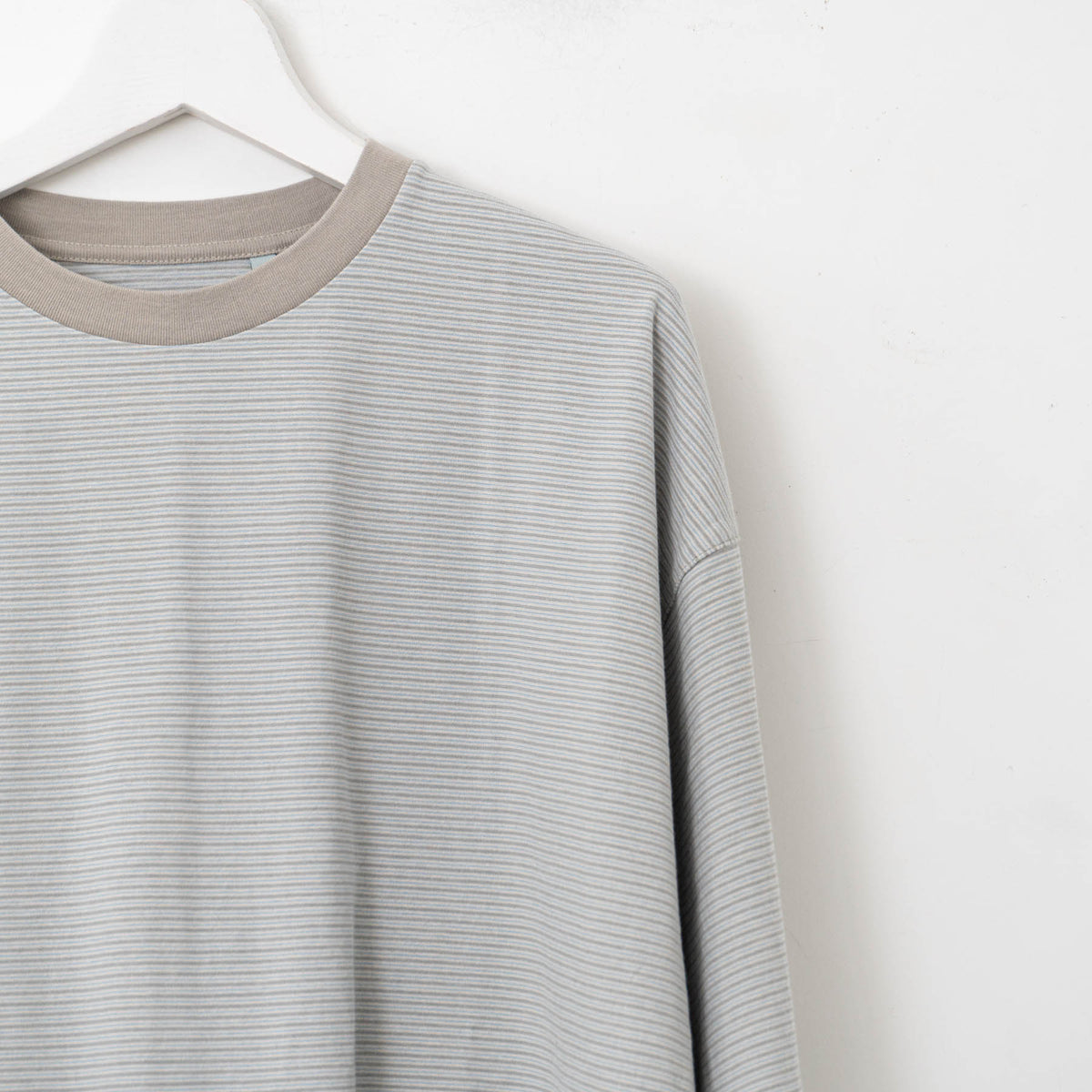 KAPTAIN SUNSHINE｜UNISEX　Hard Twisted Stripe Jersey L/S Tee