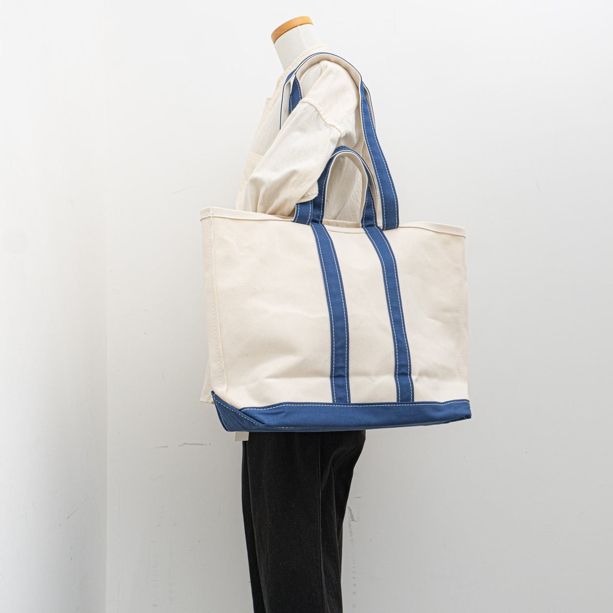TEMBEA｜MARKET TOTE col.NATURAL/NAVY