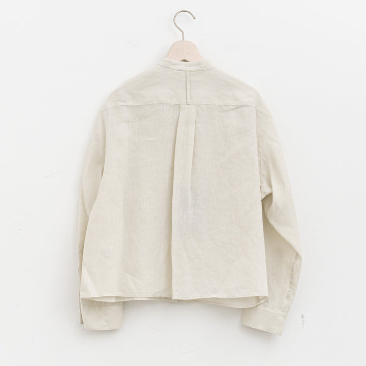 MARGARET HOWELL /WOMEN　SHIRTING LINEN SHIRT　578-6153211-suomi