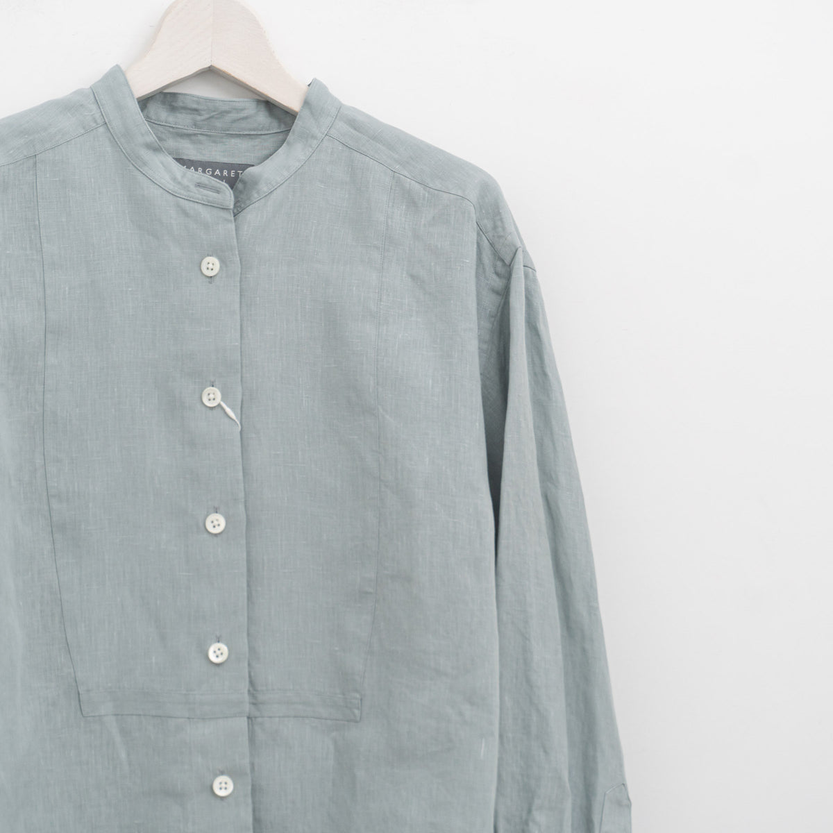 MARGARET HOWELL｜WOMEN　SHIRTING LINEN SHIRT　578-6153211-suomi