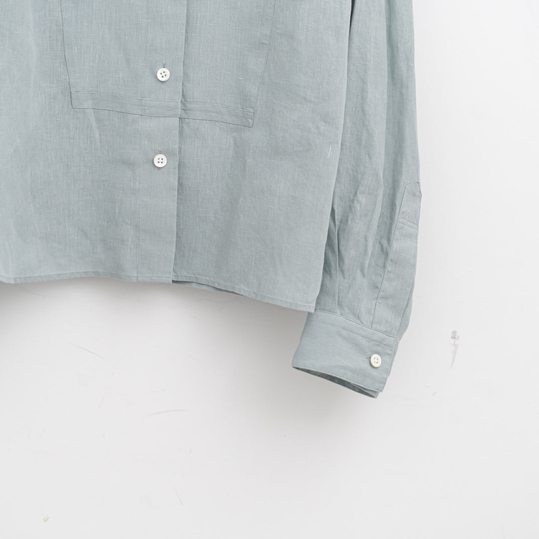 MARGARET HOWELL /WOMEN　SHIRTING LINEN SHIRT　578-6153211-suomi
