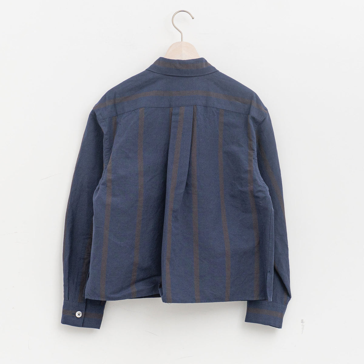 MARGARET HOWELL｜WOMEN　BOLD STRIPE COTTON LINEN SHIRT　578-6153217-suomi