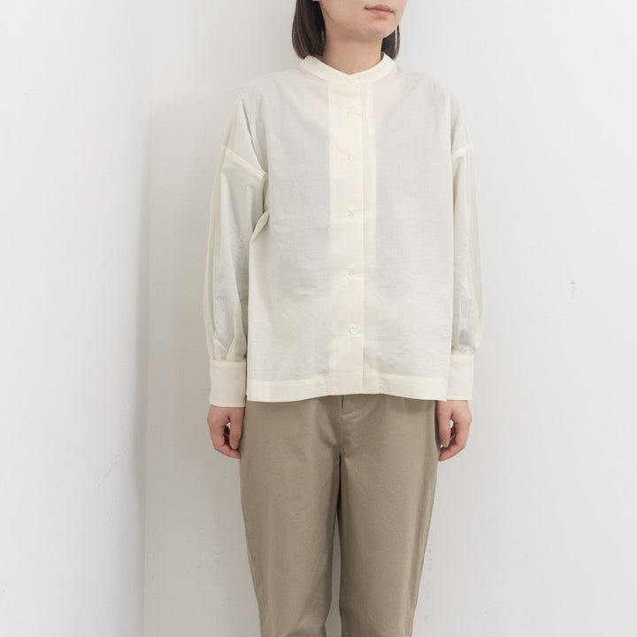 TAYUTAU/　バンドカラーシャツY319059　