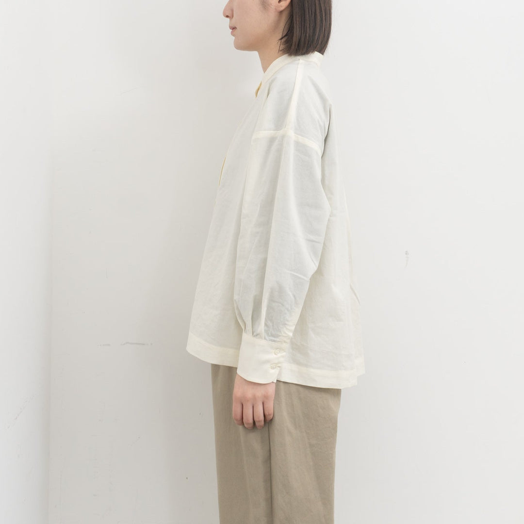 TAYUTAU/　バンドカラーシャツY319059　