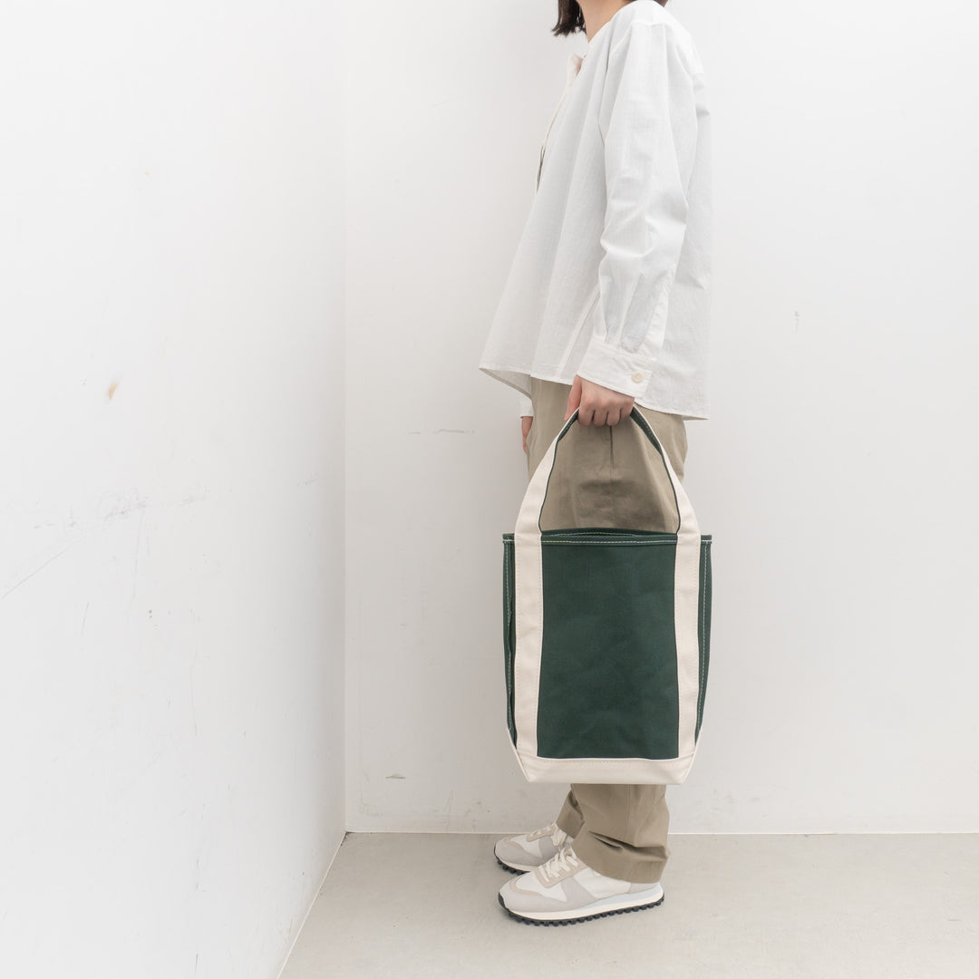 TEMBEA/　BAGUETTE TOTE col.Forest-Green/Natural