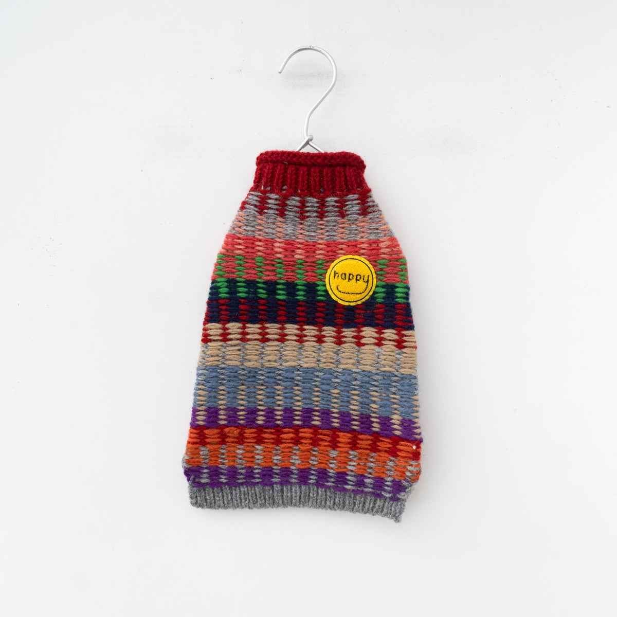 ペット用品 - GEORGE｜RIPPLE DOG SWEATER（レッド）