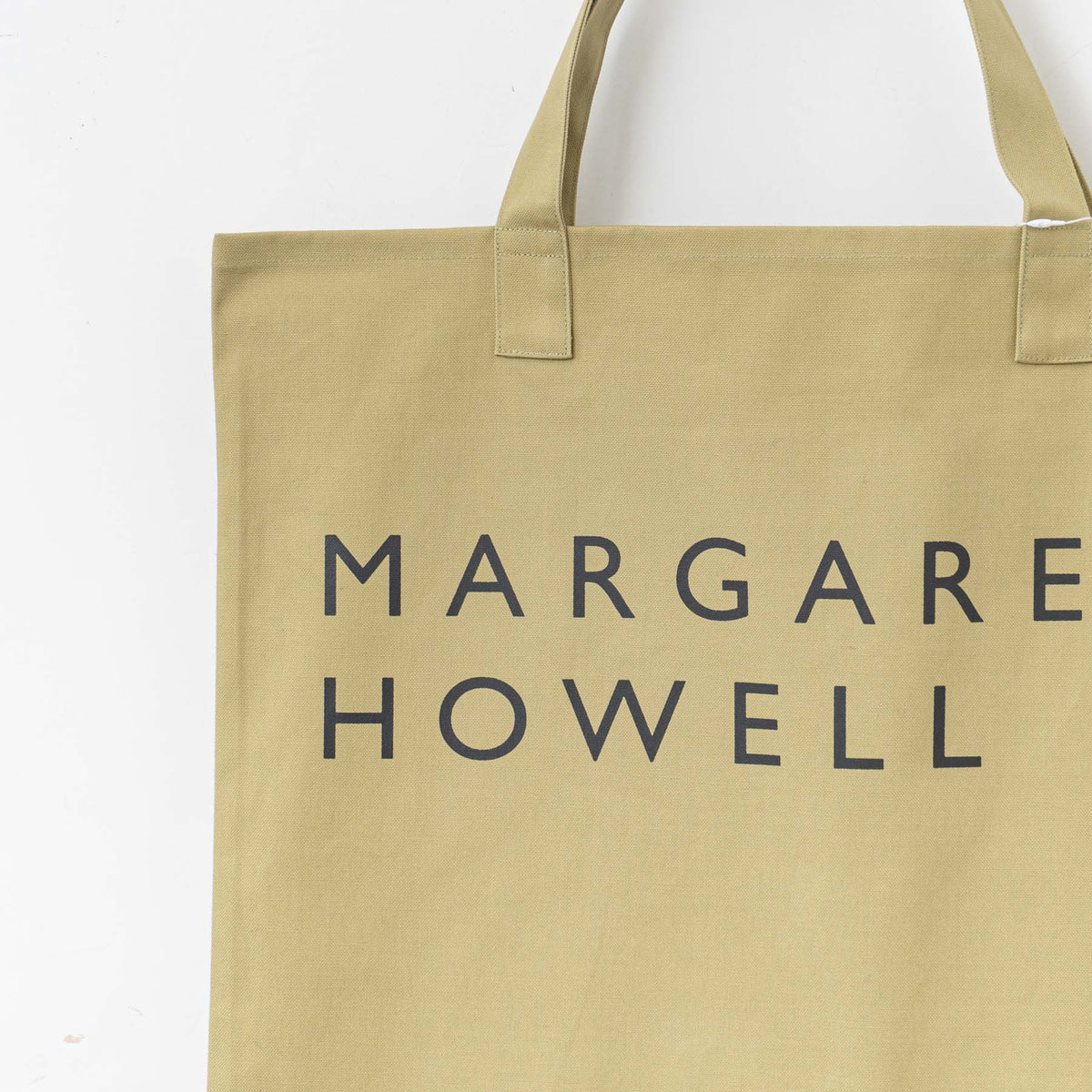 MARGARET HOWELL｜COTTON LOGO BAG 5895171003