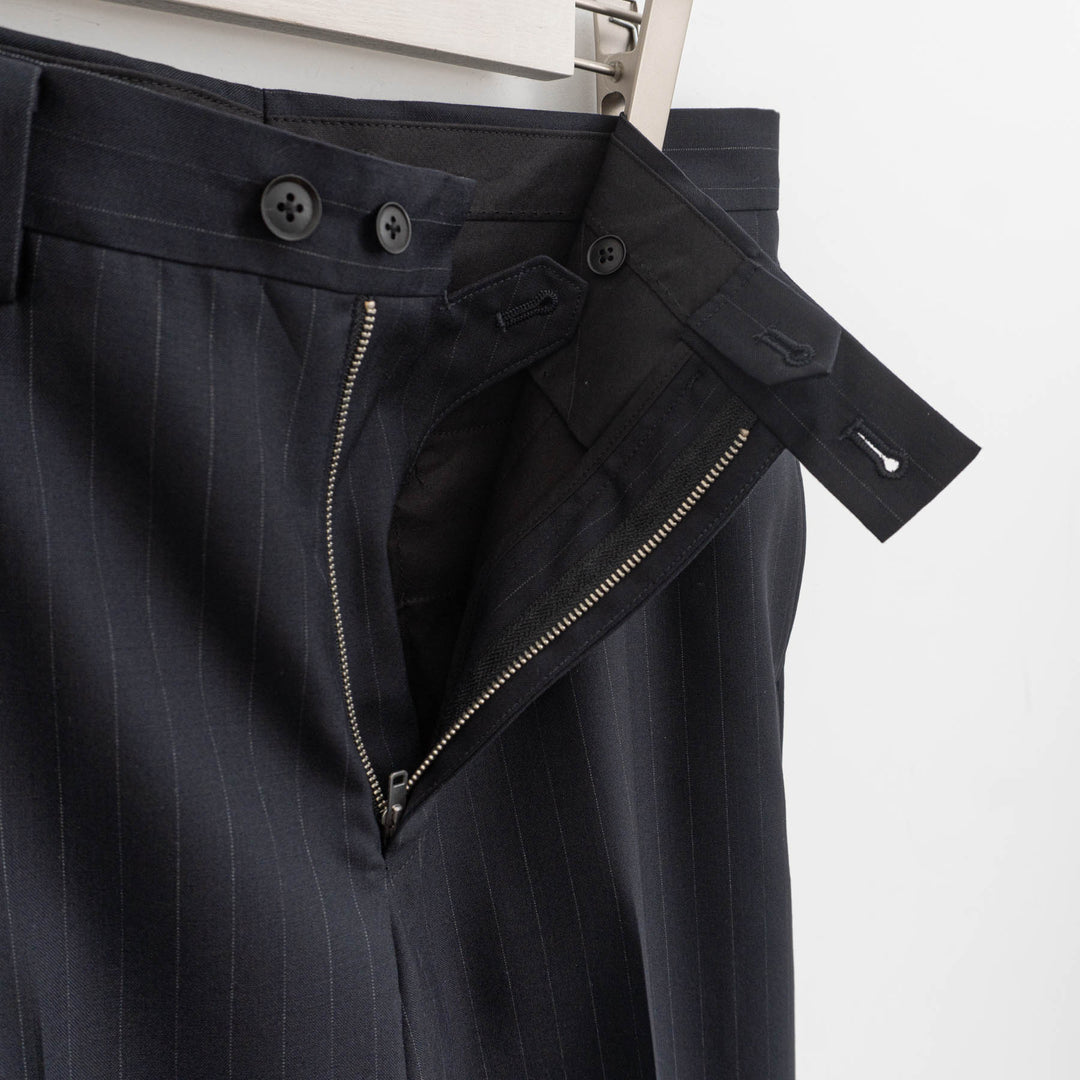 KAPTAIN SUNSHINE/MEN　Shadow Stripe Toro. Neutral Slacks KS26SPT07